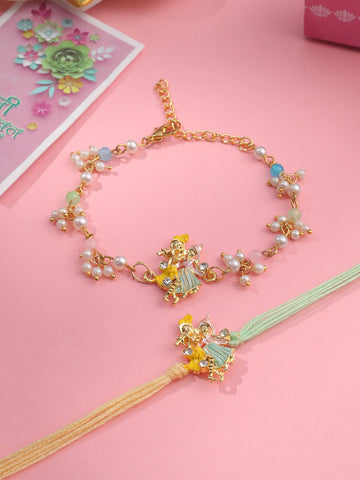 🌸✨ Presenting Our Divine Radha Krishna Rakhi Collection! ✨🌸