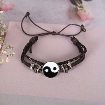 NVR Leather Wraparound bracelet