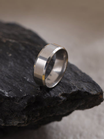 NVR Men's Stainless Steel Finger Ring