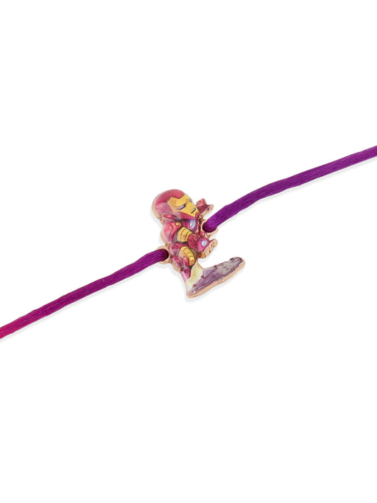 NVR Kids Set of 2 Cartoon Design Multicolor Thread Rakhi, Combo for Rakshabandhan