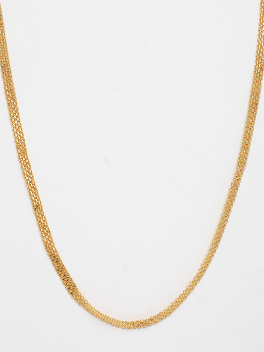 NVR Women's Gold-Plated Minimal Chain