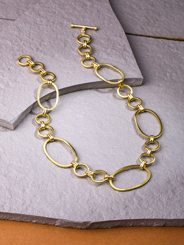 NVR Women Gold Plated Chain