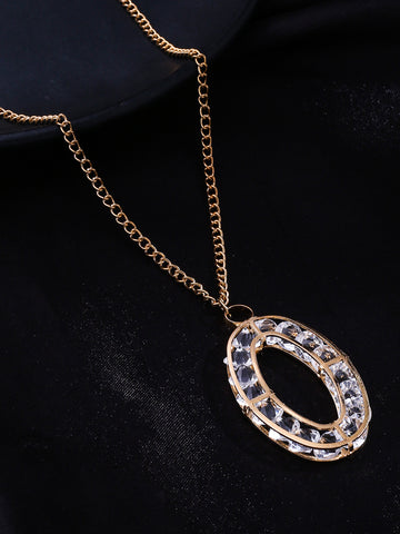 NVR Gold Plated Chain with Pendant