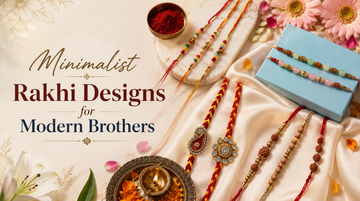 Minimalist Rakhi Designs for Modern Brothers