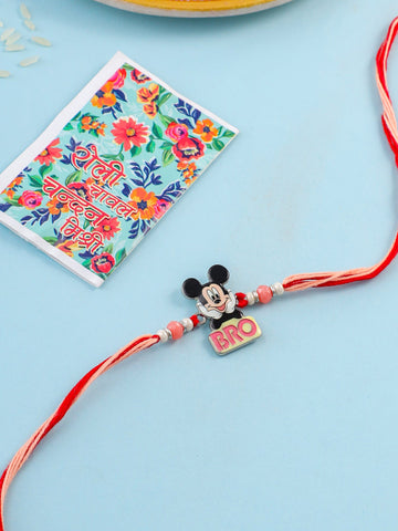 🎈🧒 Bring Home Smiles with Our Mickey Mouse Rakhi Combo! 🧒🎈