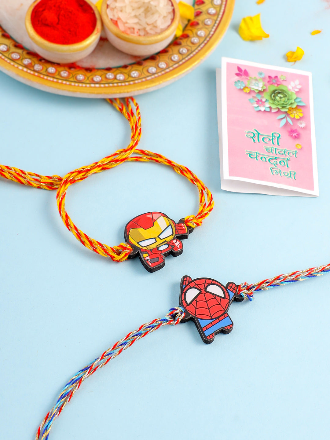 🛡️🔥 Powered by Love – The Iron Man Rakhi Kids Combo is Here! 🔥🛡️