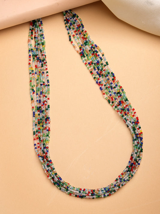 NVR Women Multi-Coloured Handcrafted Necklace