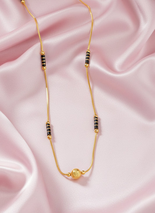NVR Women's Gold Plated Mangalsutra