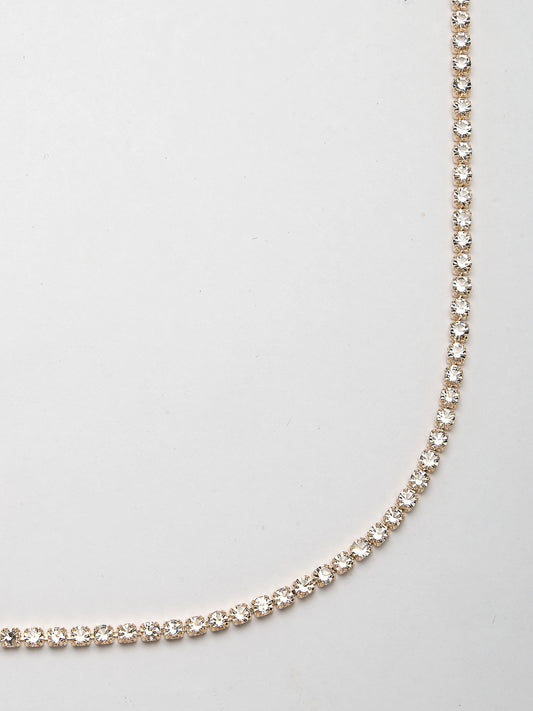 NVR Women's Gold-Plated AD-Studded Kamarbandh Waist Chain