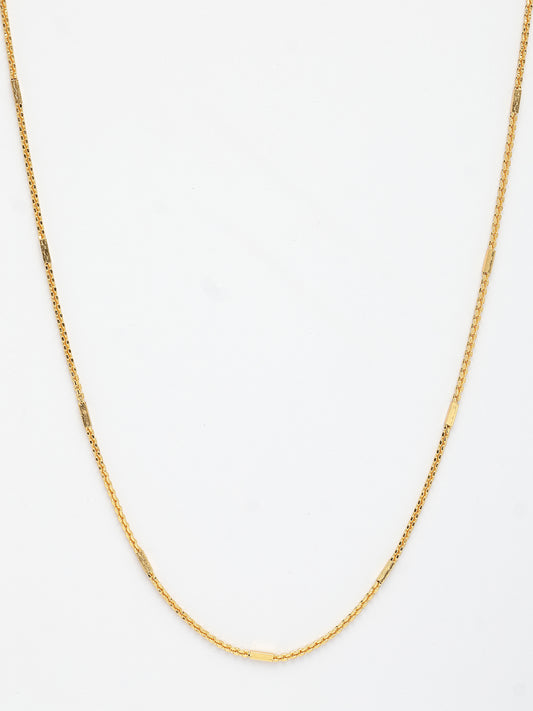 NVR Women's Gold-Plated Minimal Chain