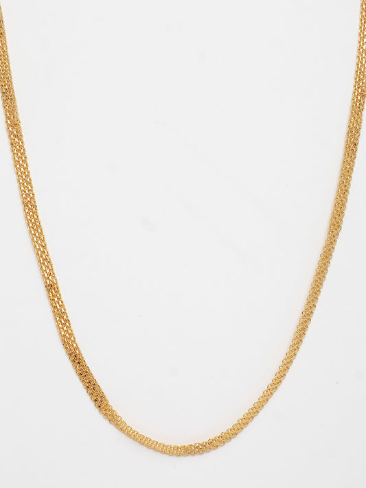 NVR Women's Gold-Plated Minimal Chain