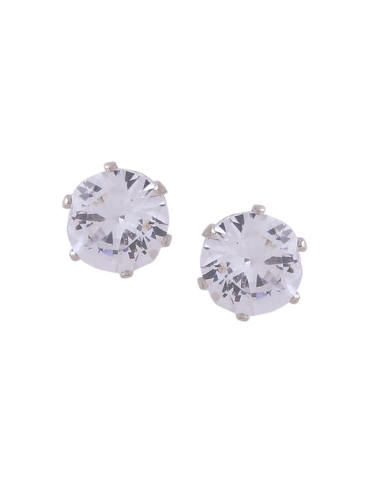 NVR CZ Studded Studs Earrings