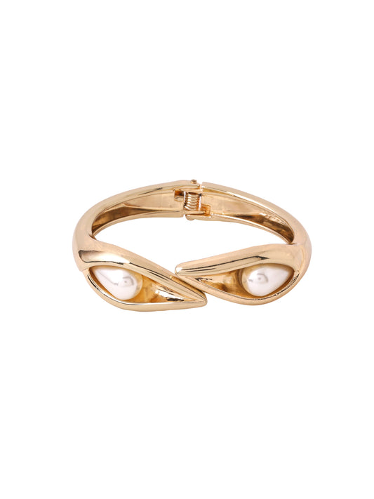 NVR Unisex gold kada bracelet