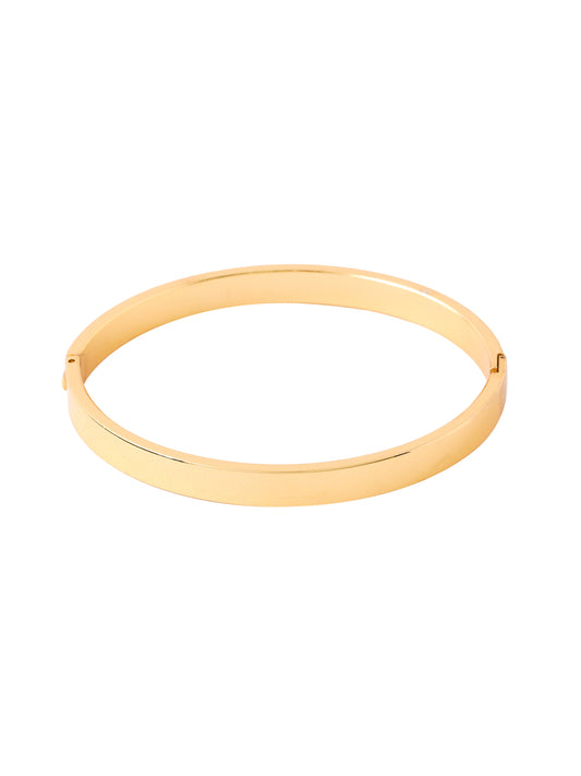 NVR Men gold kada bracelet