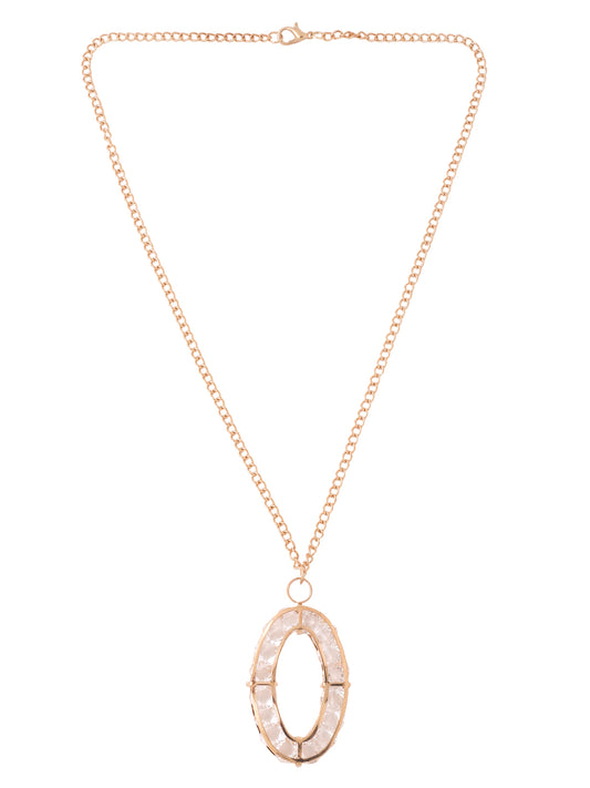 NVR Gold Plated Chain with Pendant