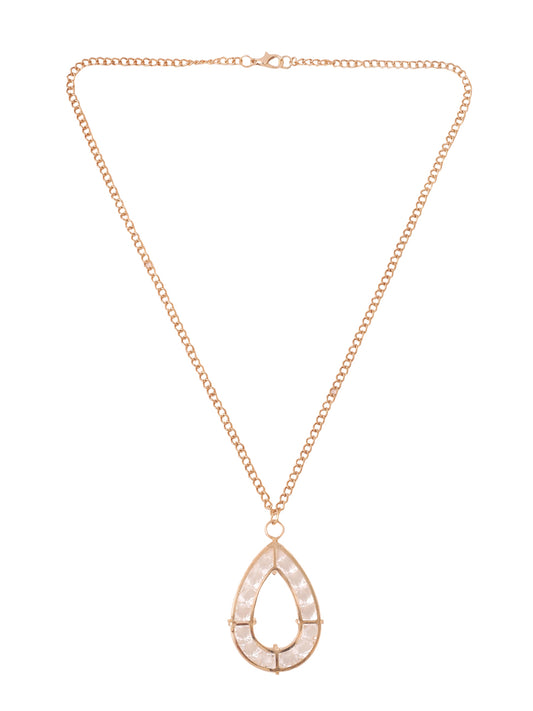 NVR Gold Plated Chain with Pendant