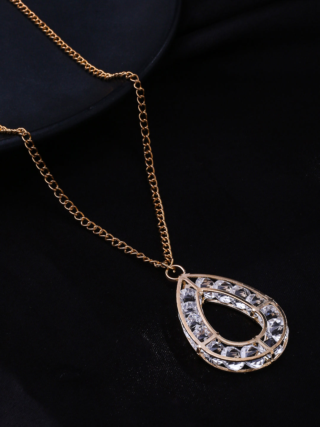 NVR Gold Plated Chain with Pendant