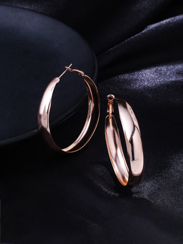 NVR Gold plated hoop earrings